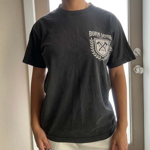 Thrifted Born Scum Tee - Picture 2 of 2